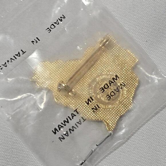 Vtg Smokey Bear Enamel Help Prevent Forest Fires Pin Pinnacle Designs NOS Rare - Picture 2 of 3